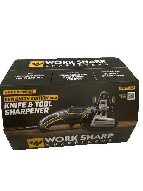 Work Sharp Ken Onion Knife & Tool Sharpener, Precision Edge System, WSKTS-KO2