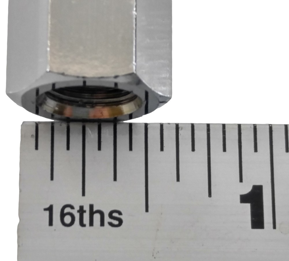 2 Lot Workman NUT3 CB / HAM Radio Antenna Replacement Stud Nuts - 1.5 Inch