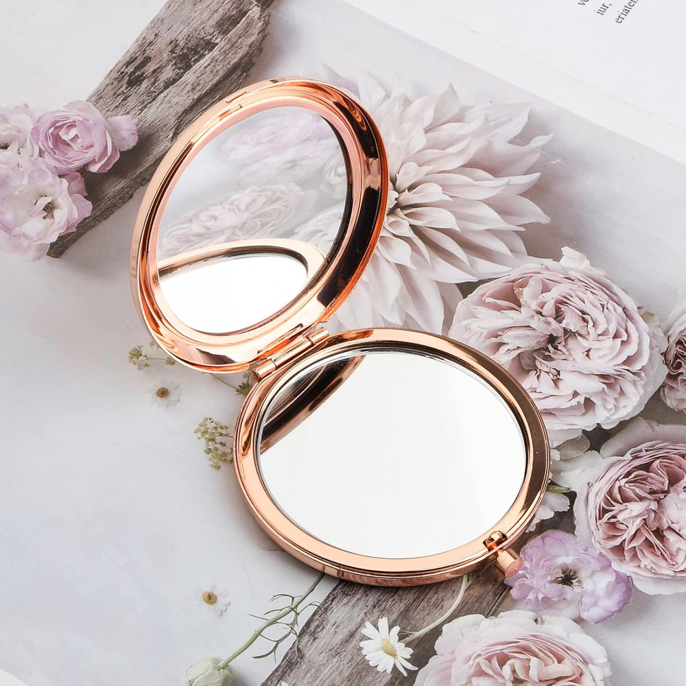Niece Wedding Gift Bride Gift Folding Makeup Mirror Compact Mirror (Love You For