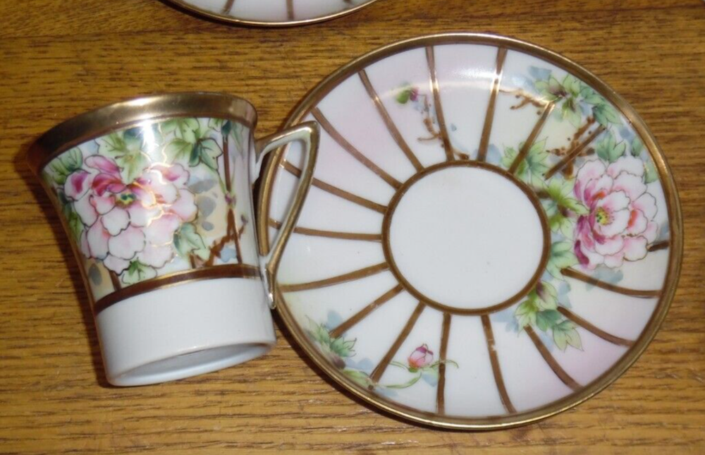 Imperial Nippon Porcelain Chocolate Set