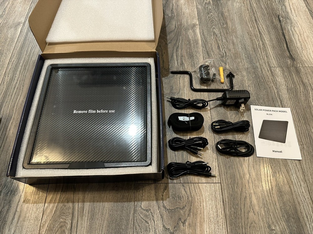 Trail Camera Solar Panel - 25000mAh Capacity Charging Kit IP66