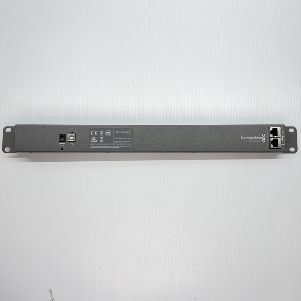 Black Magic Videohub Master Control NO POWER SUPPLY BlackMagicDesign