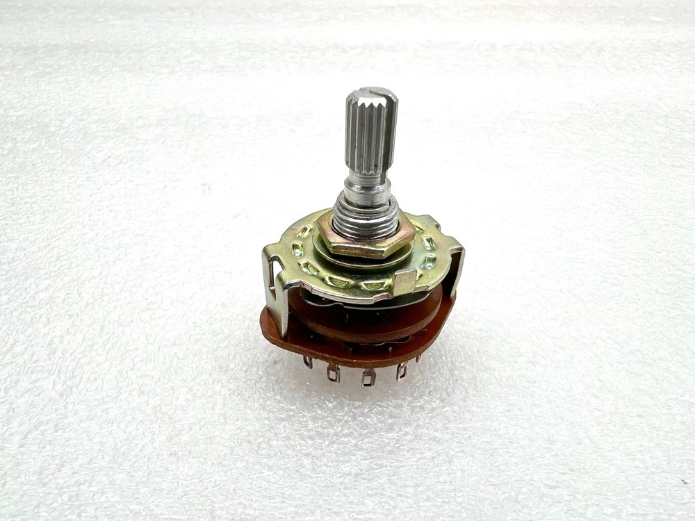 3 Position 4 Pole Rotary Switch Selector Free Shipping