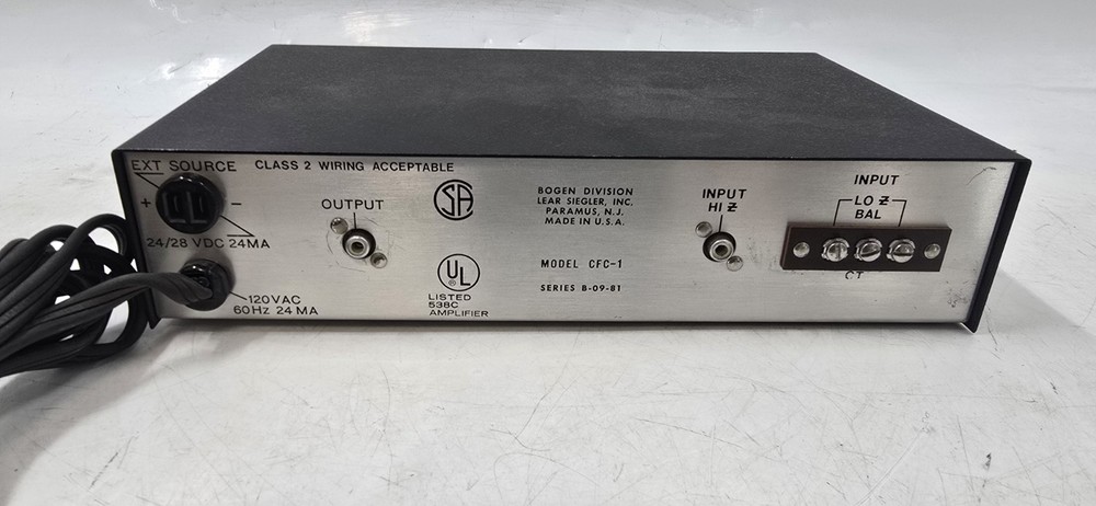 Bogen CDC-1 Acoustic Feedback Controller - TESTED - GC-6562
