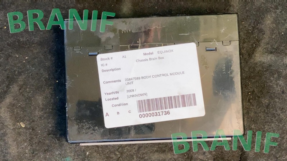 CHEVROLET EQUINOX Body Control Module Unit 25847589