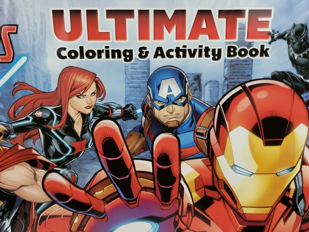 Marvel Avengers Giant Ultimate Coloring & Activity Book Bendon