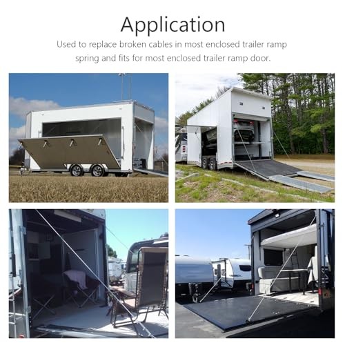 150"(12.5ft) Enclosed Trailer Replacement Cable Wire, Enclosed Cargo 2pack