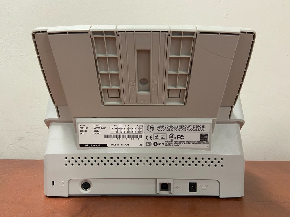 Fujitsu fi-6130z Duplex Desktop Document Scanner w/PA | C723