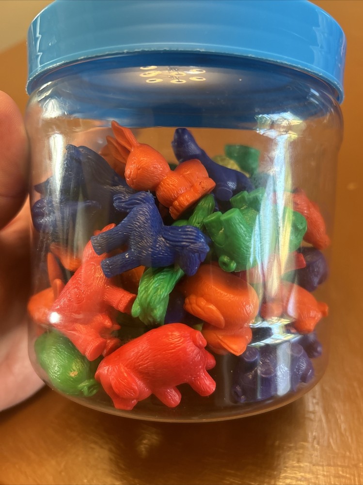 Farm Animal Counters x 61 in JAR Hands On Teaching Resources Counting Activity