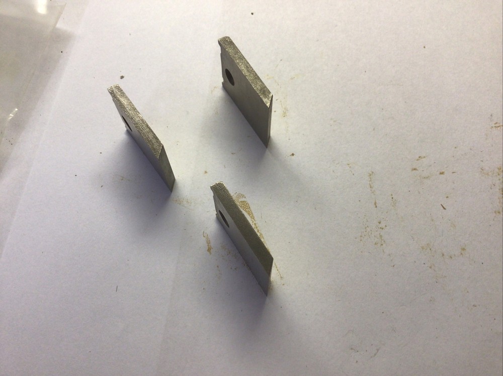 Unmarked Planer Blades #MGA-C43A Cutter, new open package