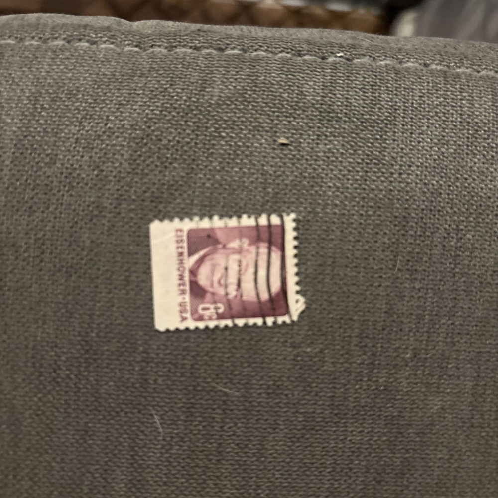 INCREDIBLY RARE Purple Dwight Eisenhower 8 Cent 1970 USA Stamp
