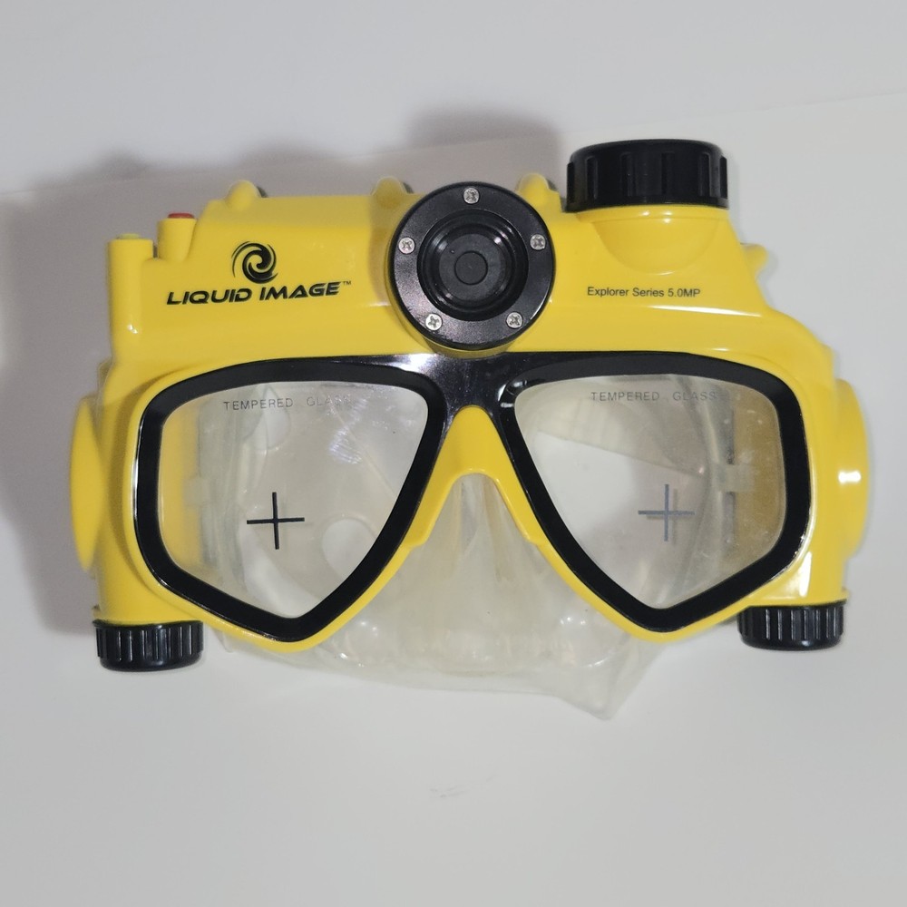 Liquid Image 5 MP Explorer Series Model Underwater Digital Camera Mask .