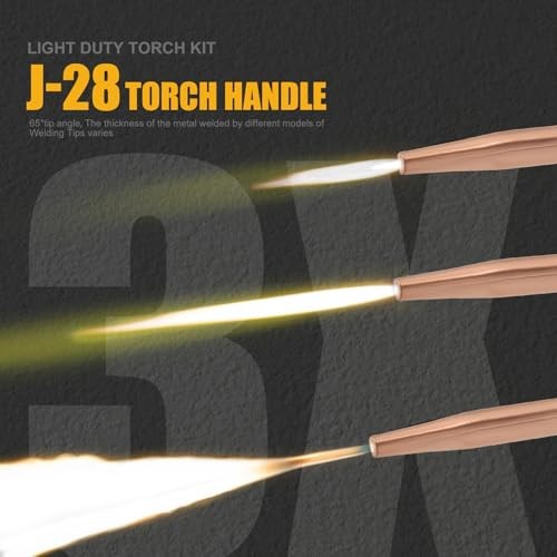 Ligth Duty Welding/Brazing Series "J" Torch Handle with Welding Tips, with