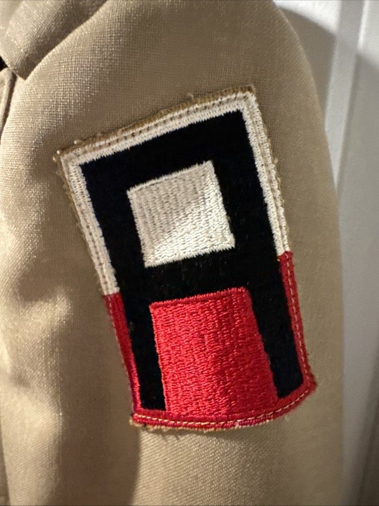 US ARMY WW2 Engineer Uniform Colonel Allen