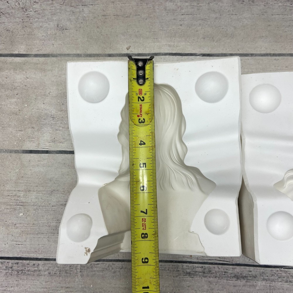 Holland Mold Ceramic Casting Mold Jesus Christ Bust Religious