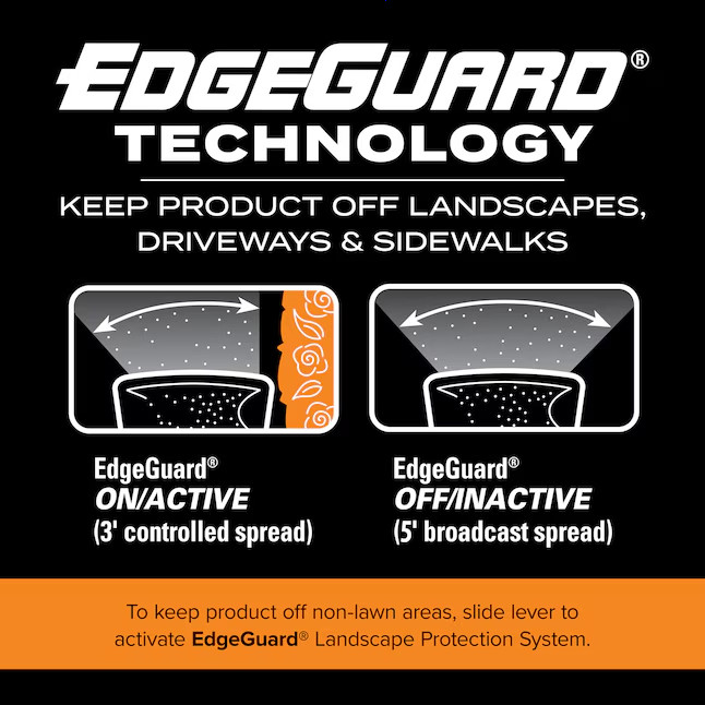Scotts Turf Builder EdgeGuard DLX Broadcast Spreader