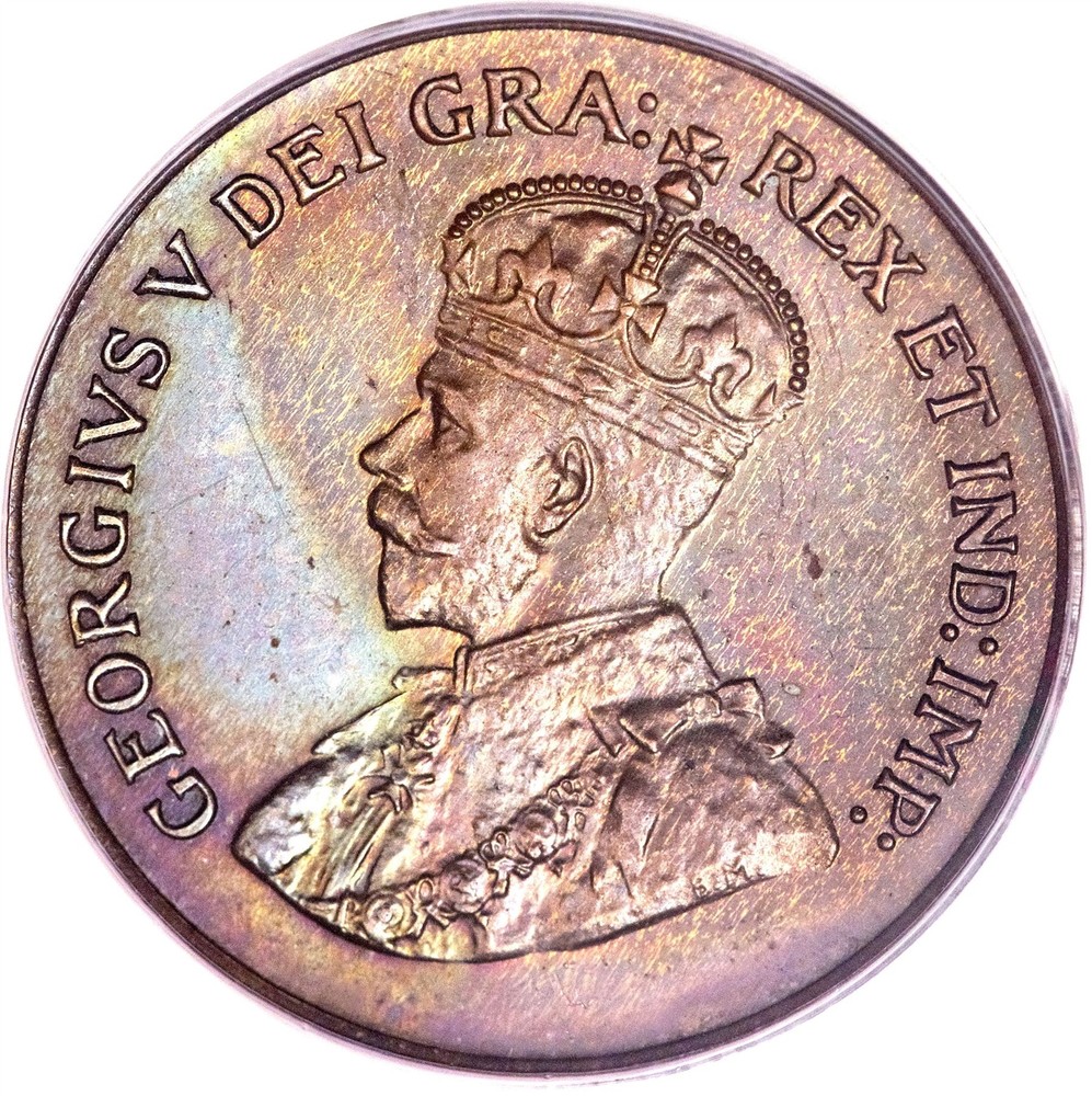 Canada 1 Cent Coin | King George V | 1920 - 1936