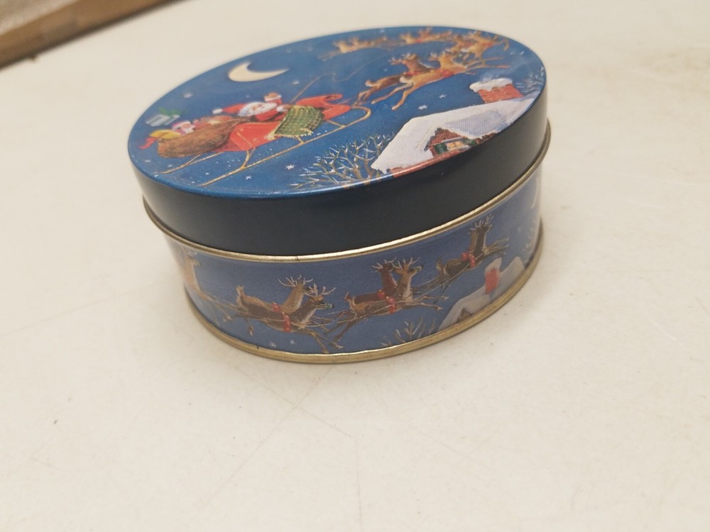 Jasco Christmas Cooster Tin Set (D)