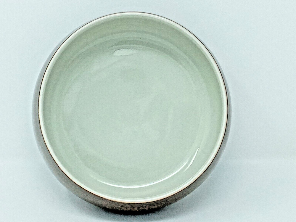 Denby Greystone 7" Vegetable Bowl made in England heavy stoneware euc