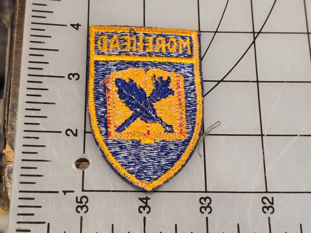 Original Morehead College Patch Cut Edge 3089