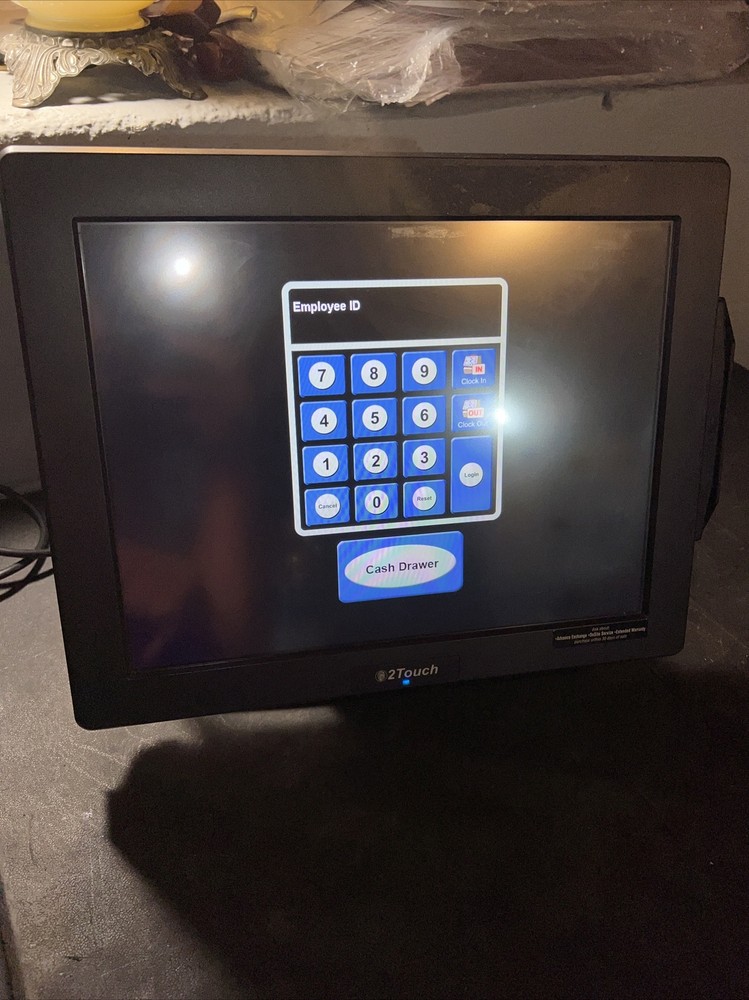 2TouchPOS System Monitor Windows Embedded PosReady7