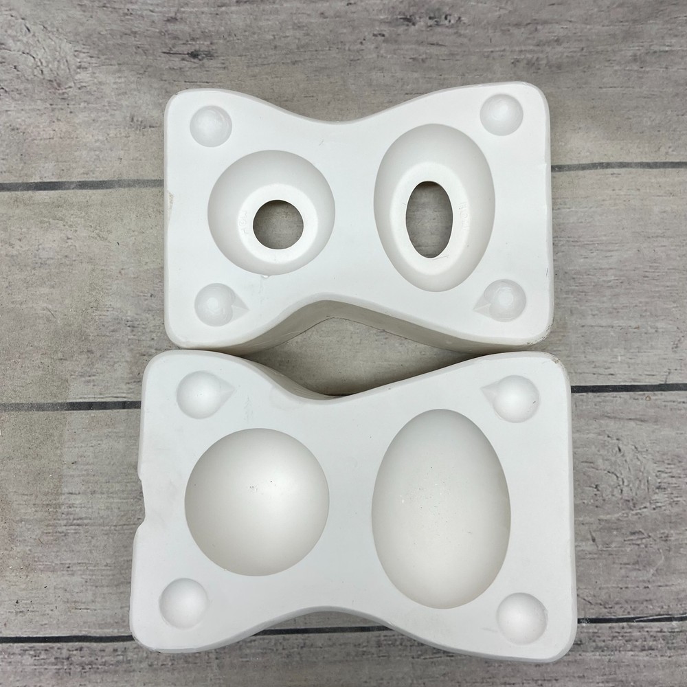 Holland Mold Ceramic Casting Mold Double Egg #H2567