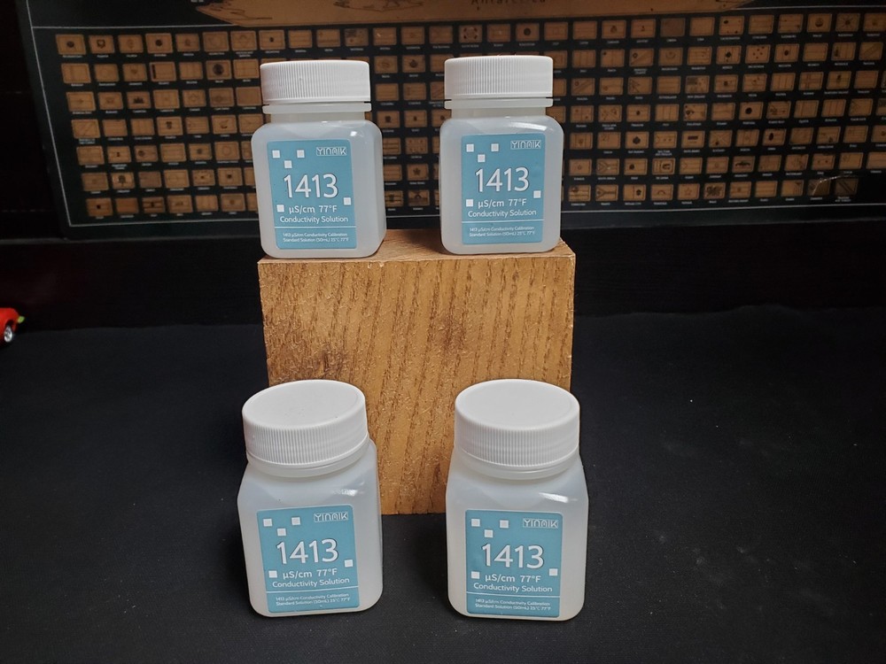 1413 Μs/Cm Calibration Solution, Conductivity Salt Standard Buffer Solution for