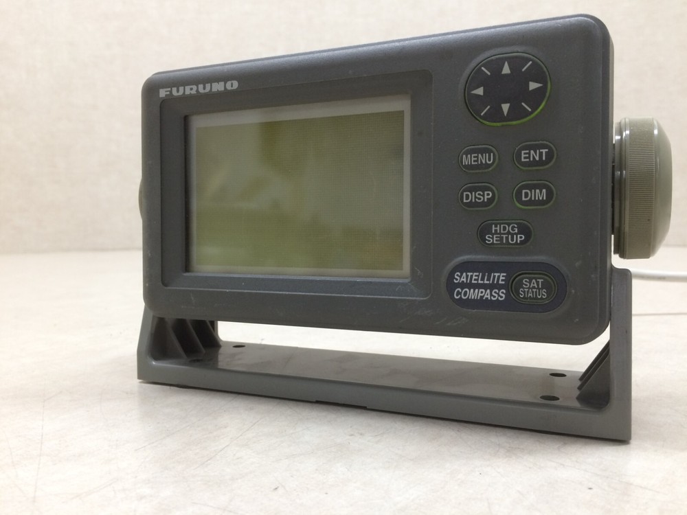 Furuno Satellite Compass Display Head V2.01 GPS SC-502 Screen Button Mount