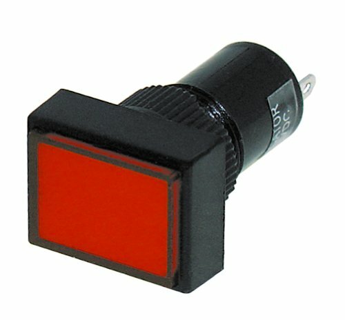 Illuminated LED Panel Lamps "Red" 3-13 Volts DC
