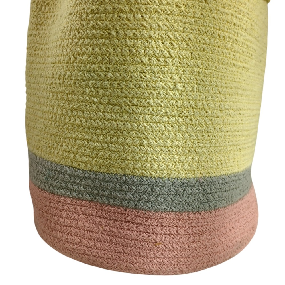 Lorena Canals Storage Handmade Woven Pencil Basket 17" Multicolor Decor