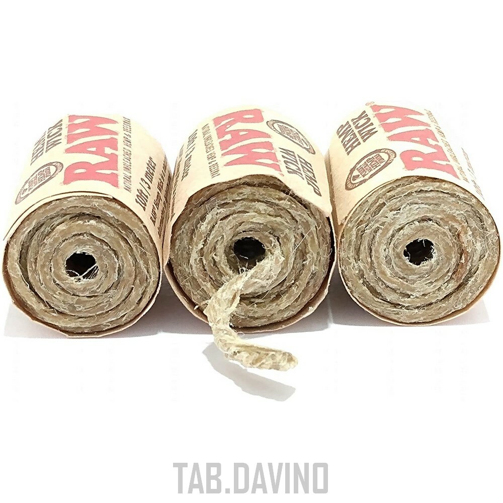 RAW WICK 3 METERS 3 ROLLS BIO BEESWAX