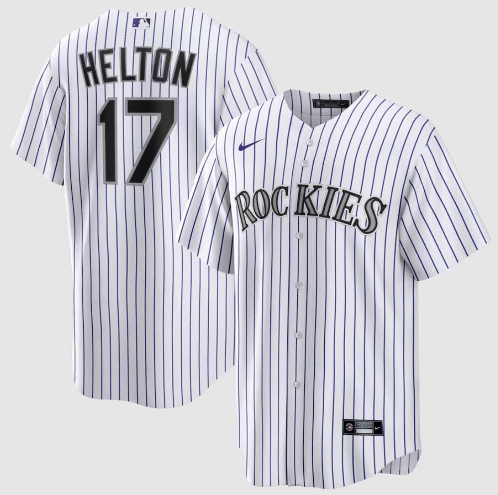Todd Helton Rockies stitched Jersey