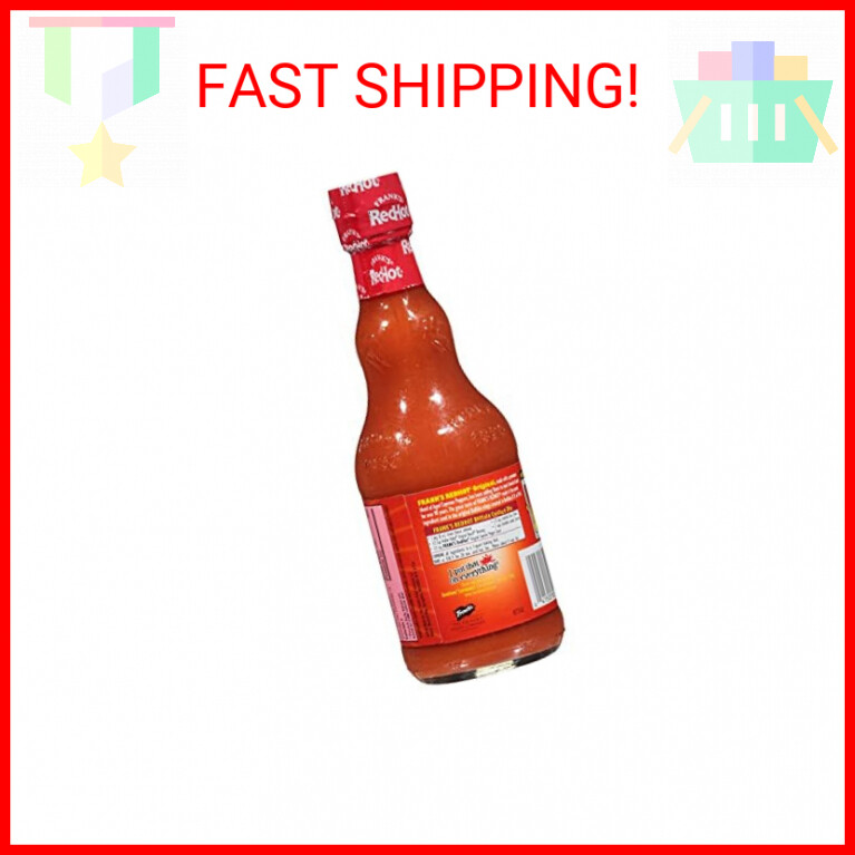 Franks RedHot Original Hot Sauce, 12 fl oz