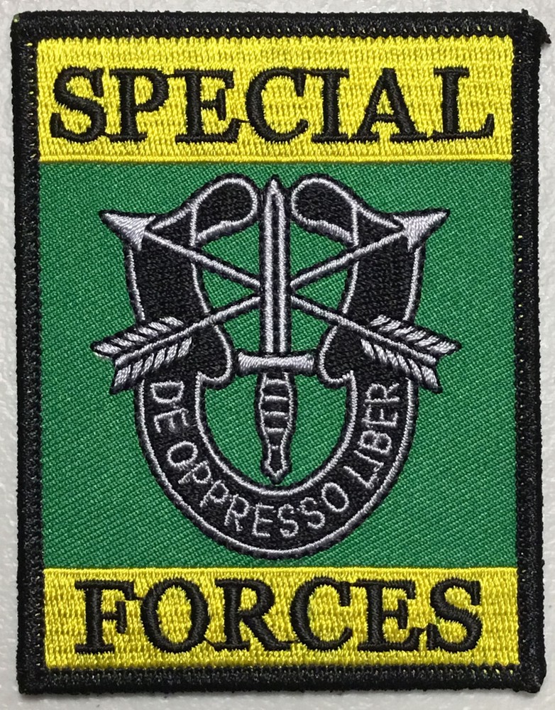 Army Special Forces banner patch