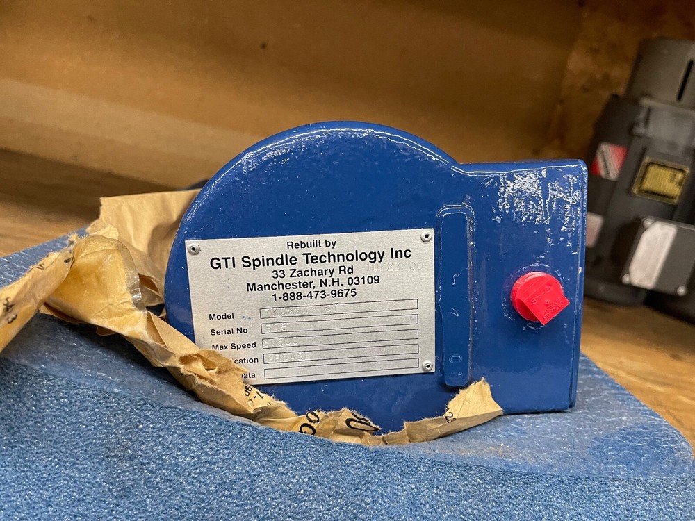 GTI Spindle Technology Surface Grinder Spindle