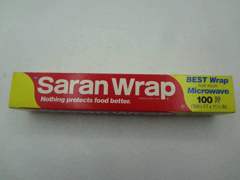 Dow Saran Wrap Plastic Wrap 1989