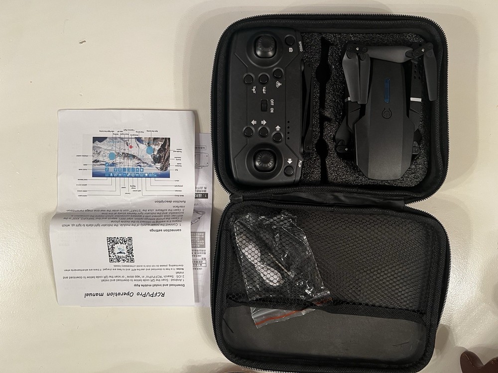 Foldable Drone Black, age 14+
