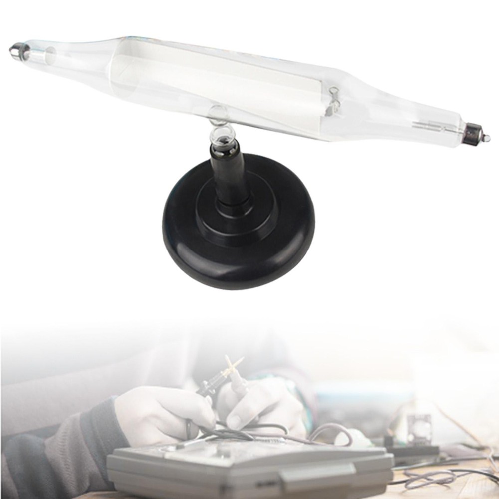 Cathode Ray Tube Use Series Effect for Physics Experiments Students Training