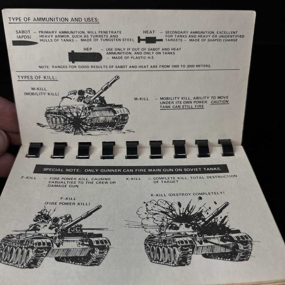 Soviet Armored & Tactial Vehicles Visual Reference Handbook 1985 I.D.Tech Inc