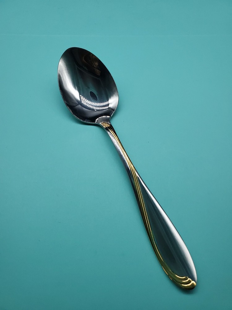 Oneida Golden Camber Solid Serving Spoon