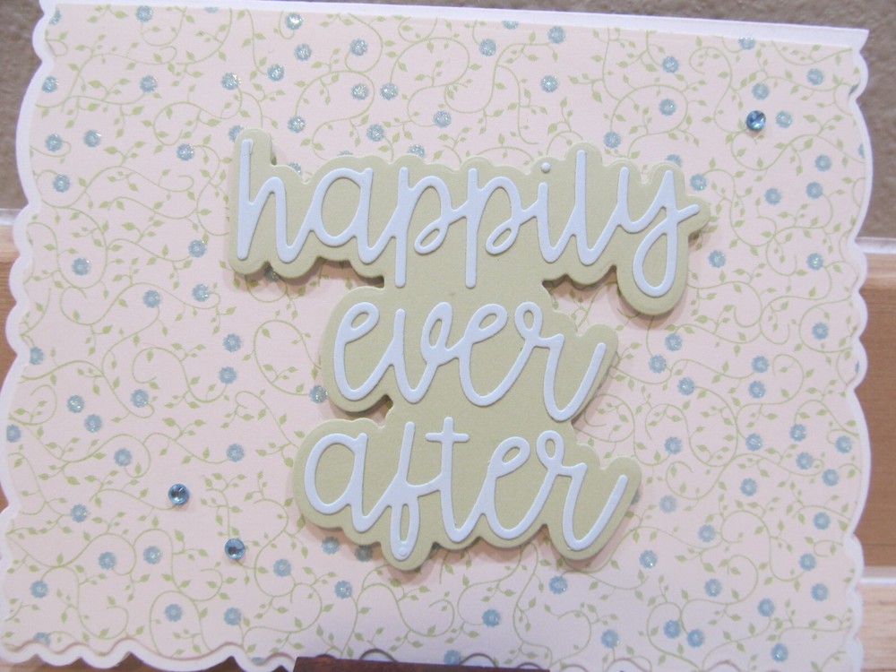 Handmade Wedding Card