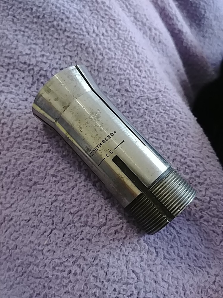11/16" 5C Round Collet External Threads Only, South Bend