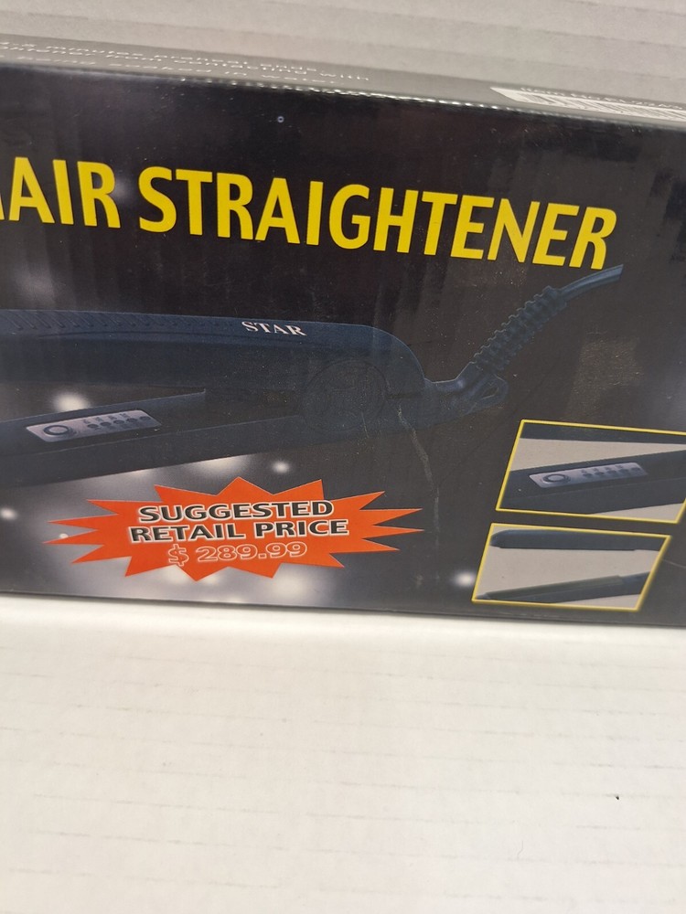 Star Ceramic Hair Straightner