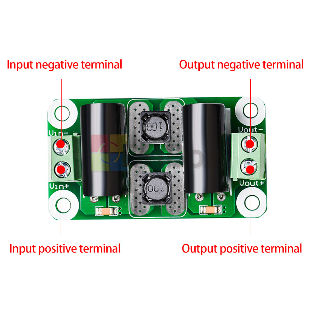 DC Power Filter Board Digital Amplifier Interference Suppression Board 2A/3A/4A