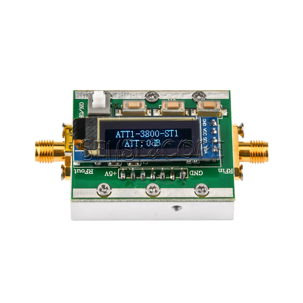 1MHZ-3800MHz Digital Programmable RF Attenuator Control 0-31dB Adjustable 1dB-