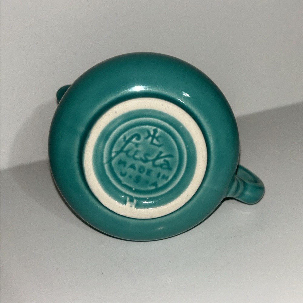 Fiesta 4 Piece Cream & Sugar Set Turquoise