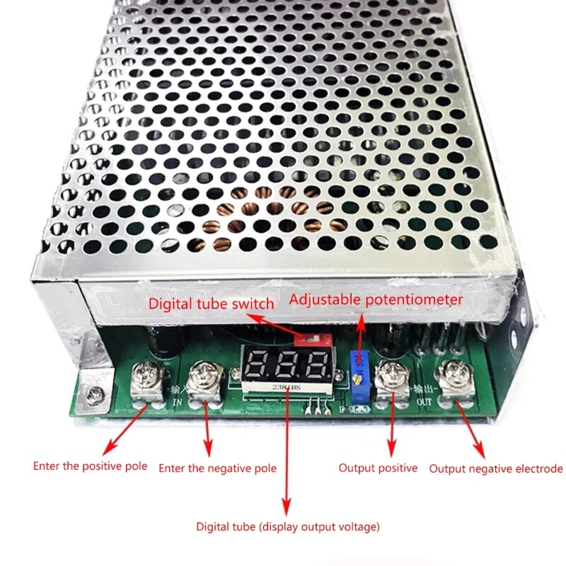 Regulator Device for Power Control Solution 1500W 50A Converter Module for DIY