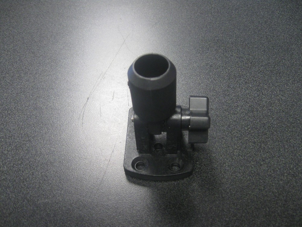 Ocean black 3" solid nylon Antenna Mount BIN0348