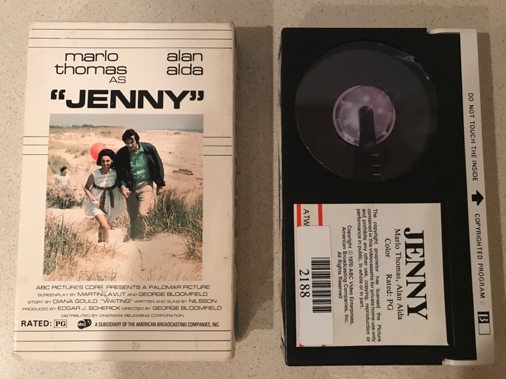 Jenny (BETA, 1981, Magnetic Video) Alan Alda, Marlo Thomas