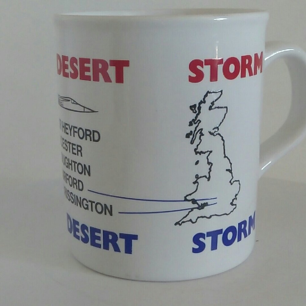Operation Desert Storm Coffee Mug Vintage